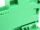 Morsettiera di terra WEIDMULLER ZPE10 1746770000 10mmq. giallo verde barra DIN (n.25 pezzi)