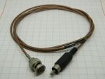 Cable  BNC-male/PIN JACK-male  Teflon insulated  m.1,5
