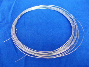 Copper silver plated wire diam. mm. 1 ( mt.10)  