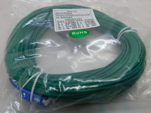 Patch cord Fibra ottica LC/UPC-SC/UPC SM 9/125 duplex  mt.30  verde