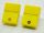 Pulsante  JEANRENAUD DMB giallo 1contatto n.o.  da circuito stampato (n.2pcs.)