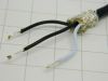 Shielded cable  3xAWG24  Teflon black  copper silver coated 2micron