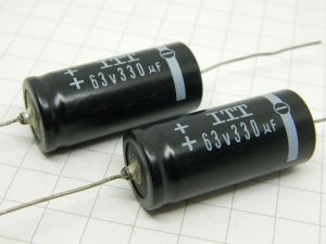 330MF 63Vdc capacitor ITT  (n.2pcs.)