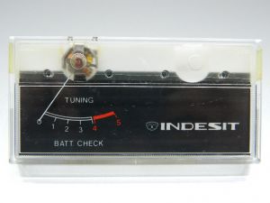 Panel instrument  tuning meter battery check WS01-1 vu meter
