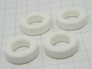 23,5 x 40,5 x 14,7 mm Schwarz Induktor-Ferrit-Ringe 5 Stück sourcing map Toroid Core Ferrit-Ring Eisenpulver 