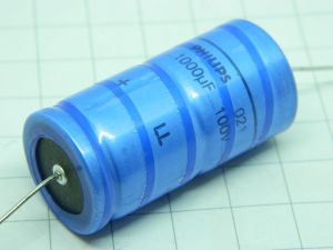 1000MF 100Vdc capacitor PHILIPS  LL