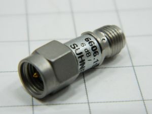 SUHNER 6606.19.AA  attenuator  6dB 2W  DC-18Ghz  connector SMA