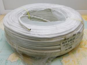 Shielded cable 10x0,22 multicolor (mt. 100)