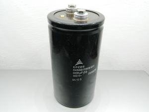 6000MF 400Vdc  capacitor EPCOS B43456-S9608-M11