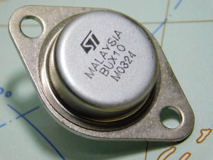 BUX10 transistor STM  TO3