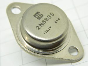 2N5885 transistor SGS TO3