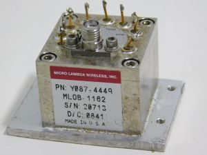 Yig tuned oscillator Micro Lambda MLOB 1162  11-62Ghz