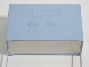 Vishay MKP338 4 X2  10uF 300Vac  interference suppression film capacitor