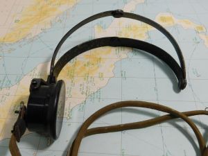 SGB. CLR Headset British Army 1940 2°WW vintage 