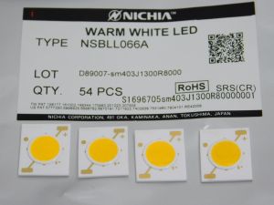 NSBLL 066A  NICHIA  SMD  Power LED warm white 4000K 20W  (n. 4 pezzi)