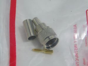 Coaxial connector MINI UHF  RS486-505  male for RG58 cable