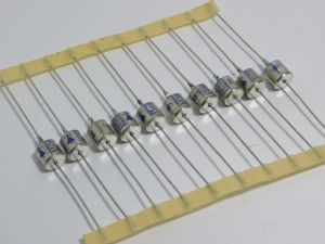 BY250 B0180 SIEMENS diodo 1000V 1,25A  DO13  MIL std. (n.10 pezzi)