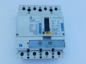 Circuit breaker GE RECORD PLUS FE160  4 poles 160A