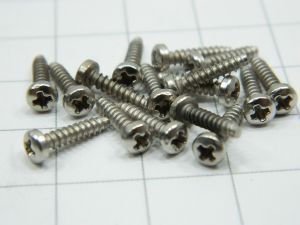 Screw  M2,2x9,5  galvanized steel  (n.1000pcs.)