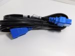 Power cable plug  IEC320C20 to IEC320C19 + USB  32A  3xAWG14  m.2,50