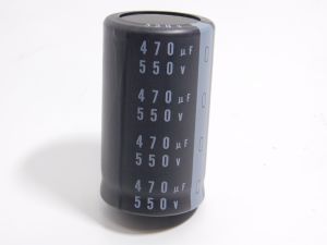 470MF 550Vdc capacitor NICHICON CE 105° GN(M)  snap in