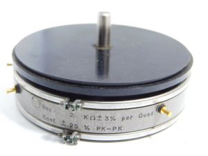 SPECTROL 402-4517 precision potentiometer 2Kohm continuous rotation 360°
