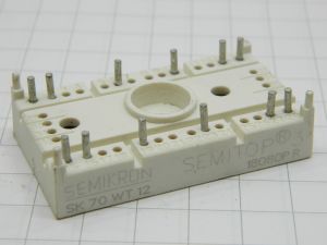 SK 70 WT 12  Semikron Bridge Thyristor module  Semitop3  