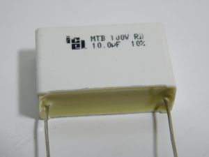 10MF 100Vdc capacitor ICEL  MKP polypropylene