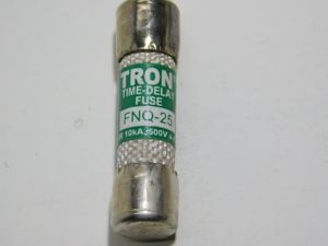   BUSS TRON  10x38  Time delay fuse FNQ-25  25A  500Vac