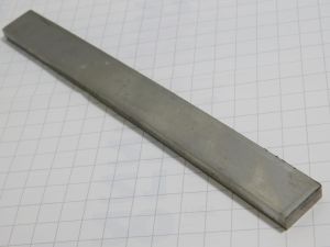 Titanium B265 GR1 plate mm. 8x20x210