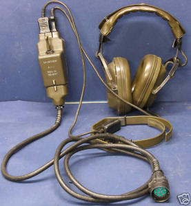 Headset with laryngophone Telemit , ptt SA-267/SEM,   connector U77/U
