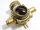  Waterproof rotary  Switch UNAV 2162  brass shell  2x ON-OFF 10A 250Vac with power socket