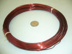 Winding copper wire diam. 0,63  ( mt.50)