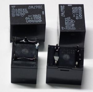 Relay OMRON G5LE-1-VD 12Vdc coil contacts 10A 250Vac 1SPDT  (n.4pcs.)