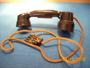  Cornetta telefonica HD.NO.2 Esercito Inglese 2° guerra mondiale 1940 originale